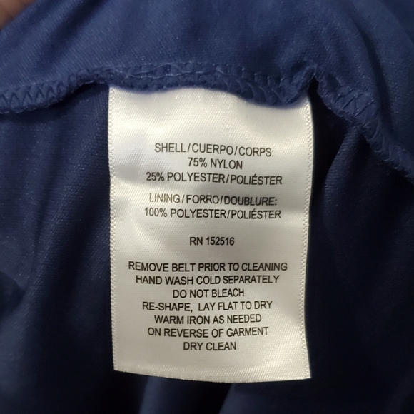 NWT Sabrina Blue Women's Dress Sleeveless Lace Size 26W - Picture 4 of 15